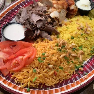 MEAT SHAWERMA PLATTER