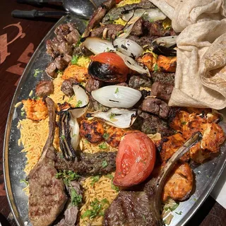 LARGE MIXED MEAT PLATTER (SERVES 5-6 PEOPLE)