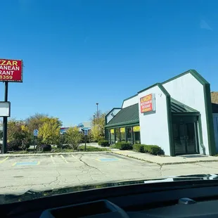 Thankful for their OPEN sign! I still went in and got amazing food!
