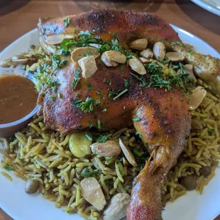 Chicken and rice!