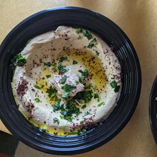 Hummus - super creamy and smooth, no complaints