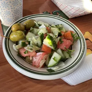 Very fresh cucumber salad