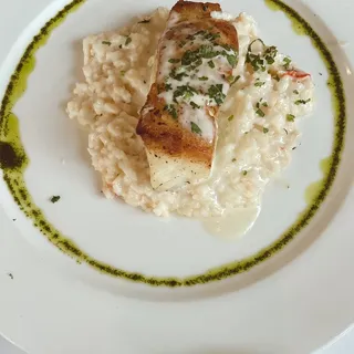 Japanese Horseradish Crusted Halibut