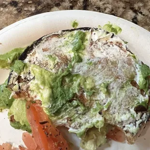 Burnt bagel no cream cheese