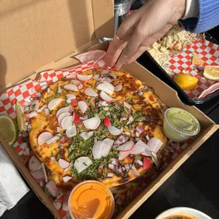 Birria Pizza