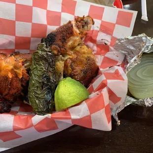 3 piece with rice, not a good picture.