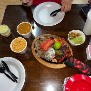 Al carbon parrillada para 2