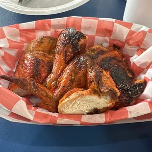 Half chicken