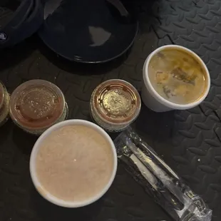 The sides are all warm and fresh!