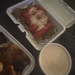 Even the sausage wasn't good, and I'm not a fan of this style!