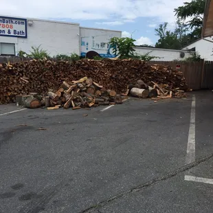 Wood for the grill!