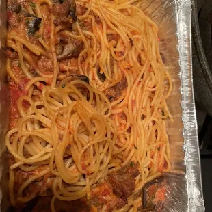 Spaghetti bolognese