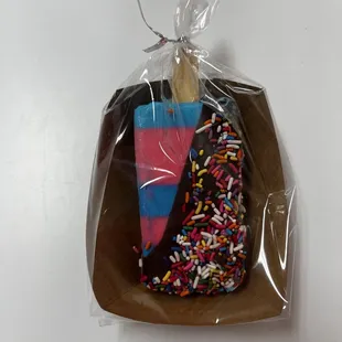 Cotton candy with chocolate ESQUIMAL.