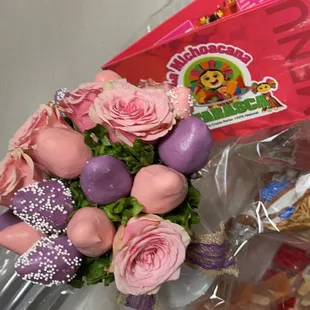 Strawberry with chocolate