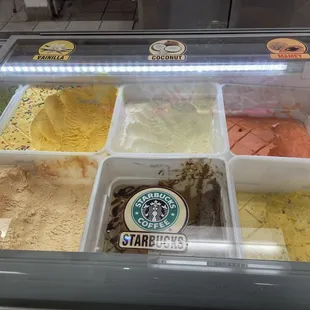 Starbucks ic cream yummmm