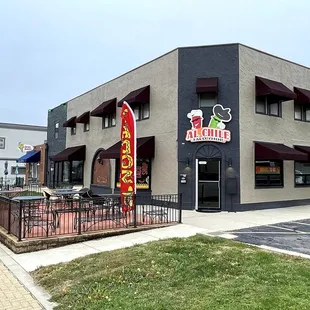 Restaurant Exterior and Patio