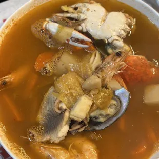 Seafood soup