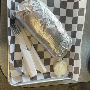 Shawnee Burrito (wrapped up)