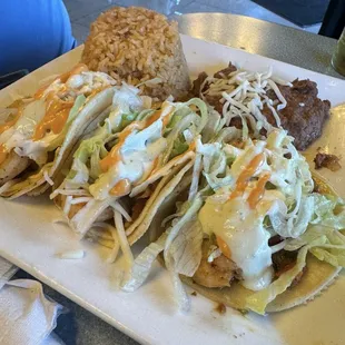 Shrimp tacos