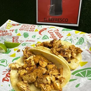 Chicken tacos