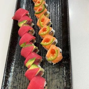 Insane Tuna Roll and Firecracker Roll