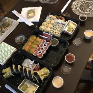 sashimi, food, sushi, sushi and sashimi