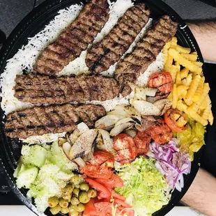 It's the best kabab plate I have ever eaten