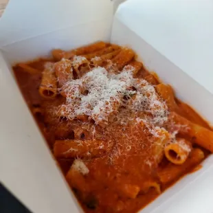 Spicy Rigatoni