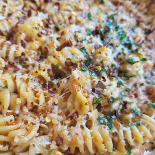 Spicy Fusilli (out of the kitchen)