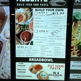 Bread bowl, build your own