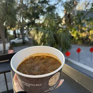 Gnocchi pesto and marinara