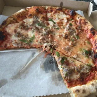 Sausage and provolone boom!