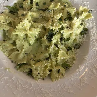 Spinach Farfalle