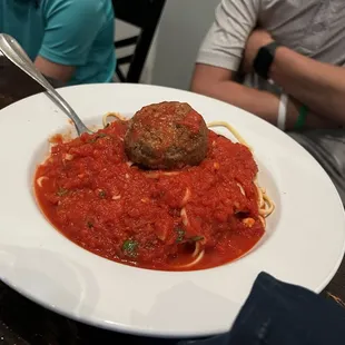 Spaghetti &amp; Meatball (Kid portion)