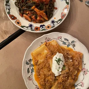 Garganelli with oxtail ragu
