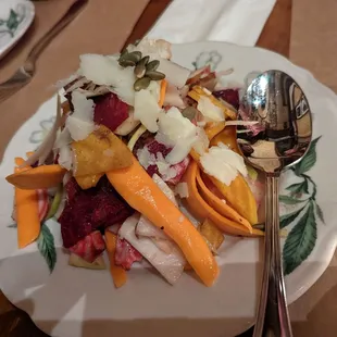 a plate of food