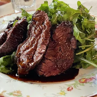 Hanger Steak "Tagliata" with Arugula