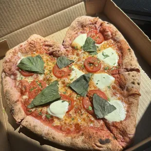 a pizza in a box