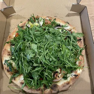 a pizza in a box