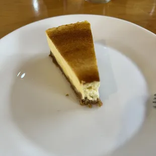 Cheese cake was home made and perfect