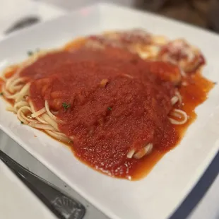 Shrimp Parmigiana (special)
