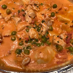 Ravioli a la Vodka