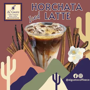 Iced Horchata Latte