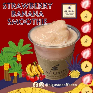 Strawberry Banana Smoothie