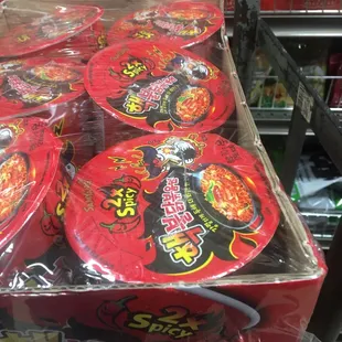 Come their and try the spiciest noodles for $1.50 online is expensive