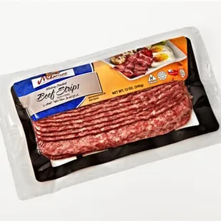 Midamar Halal Beef Strips are available at Al Haramain.