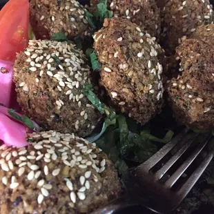These are bombin' falafel!