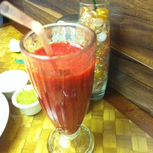 strawberry juice