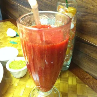 strawberry juice