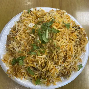 Chicken biriyani